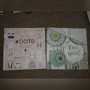#OOTD and free spirit adult coloring books